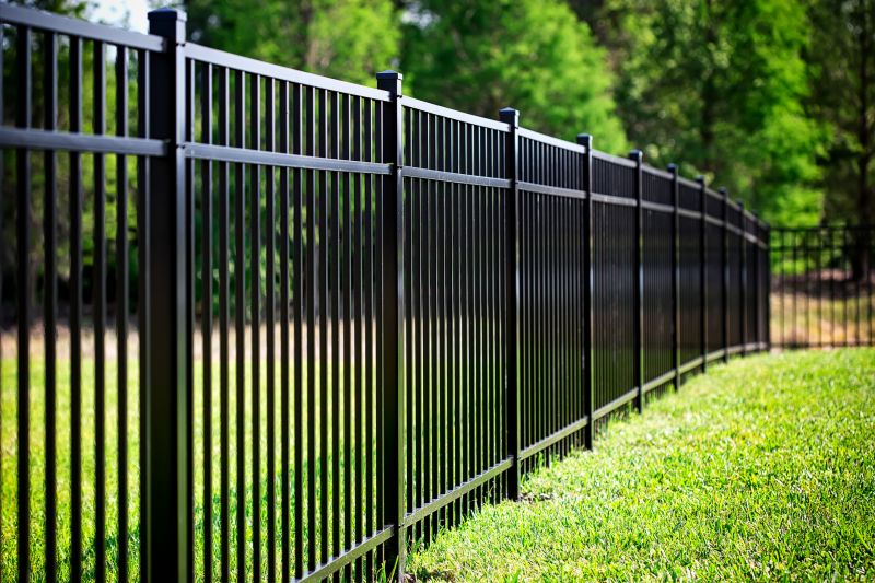 Aluminum Fence Painting in Waco, TX