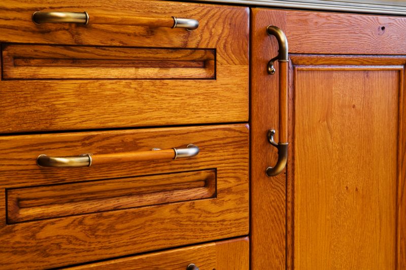Built In Cabinetry Staining in Bloomington, IN