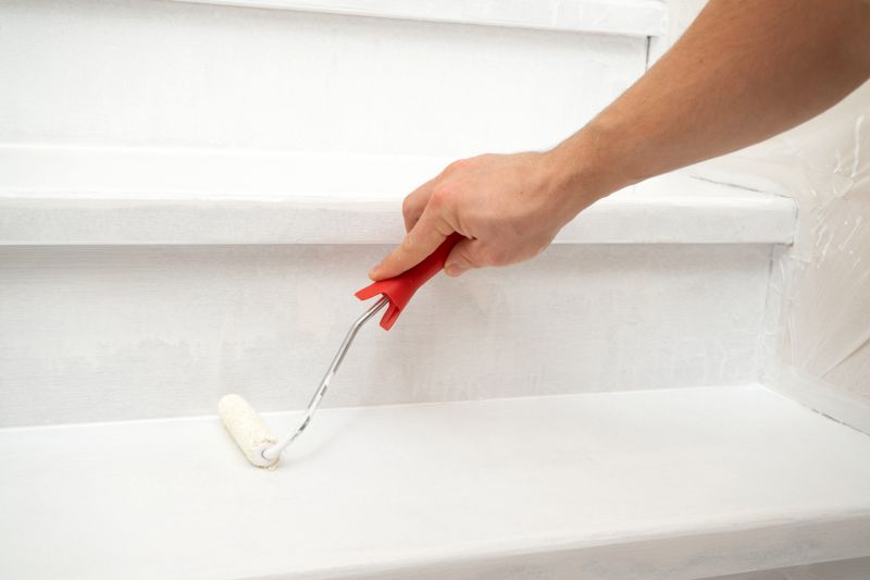 Interior Railing Painting in Waco, TX