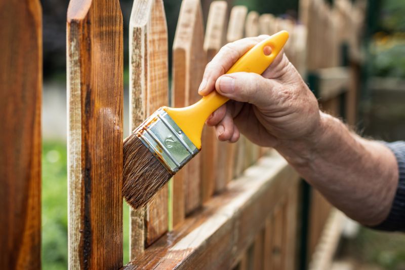 Pine Fence Staining in Waco, TX