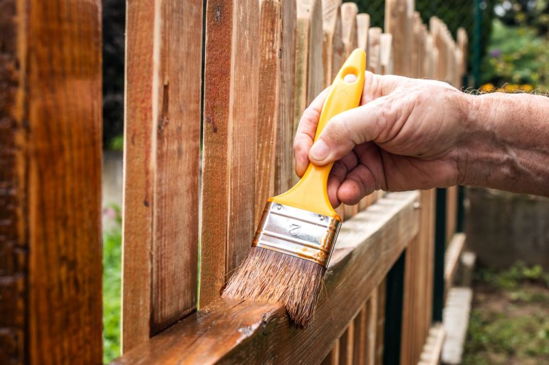 Split Rail Fence Staining in Waco, TX