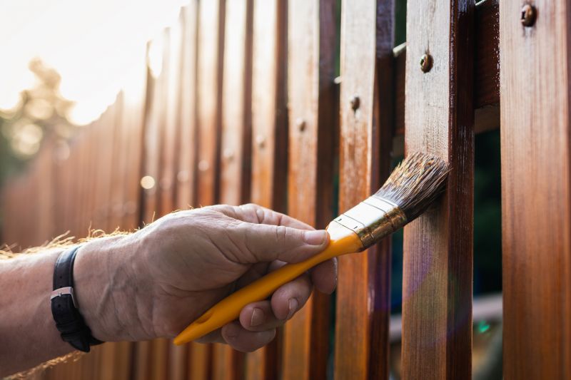 Split Rail Fence Staining in Waco, TX